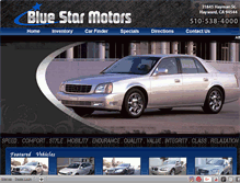 Tablet Screenshot of bluestarmotor.net